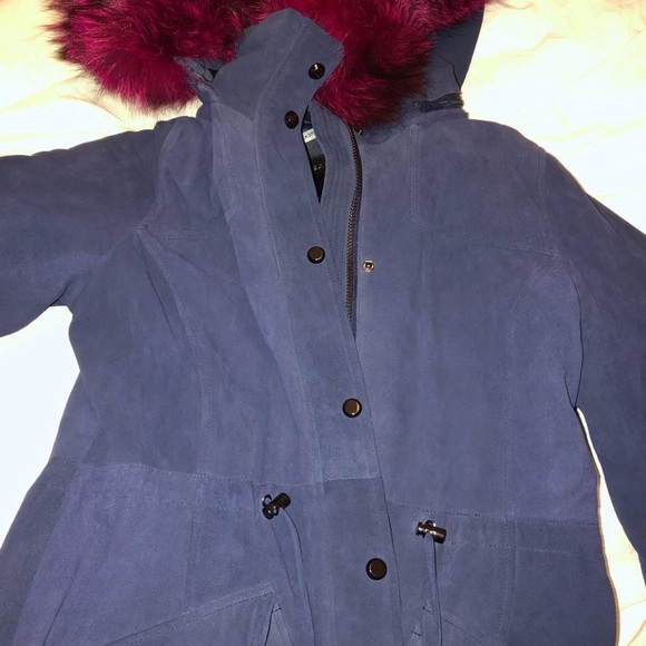 BAGATELLE.CITY parka with genuine fox fur trim. Worn once like new. $500 OBO - Picture 2 of 5